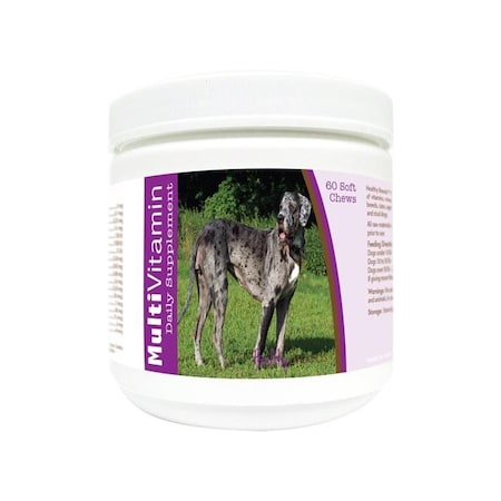 Healthy Breeds Healthy Breeds 840235173328 Great Dane Multi-Vitamin Soft Chews - 60 Count 840235173328